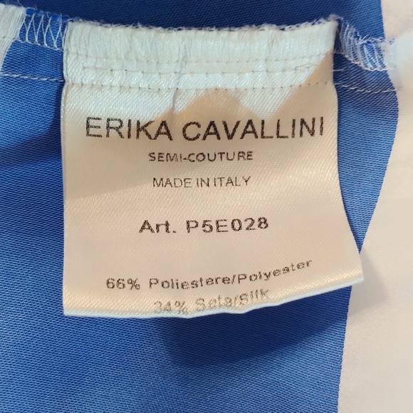 ERIKA CAVALLINI SEMI COUTURE STRIPED TOP - Picture 5 of 13